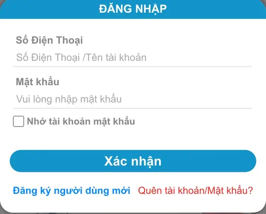 Cách Đăng Nhập